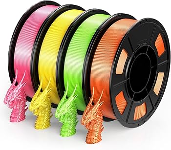 Amazon.co.jp: Entina 4色シルクフィラメント 1.75mm径 3dプリンター用