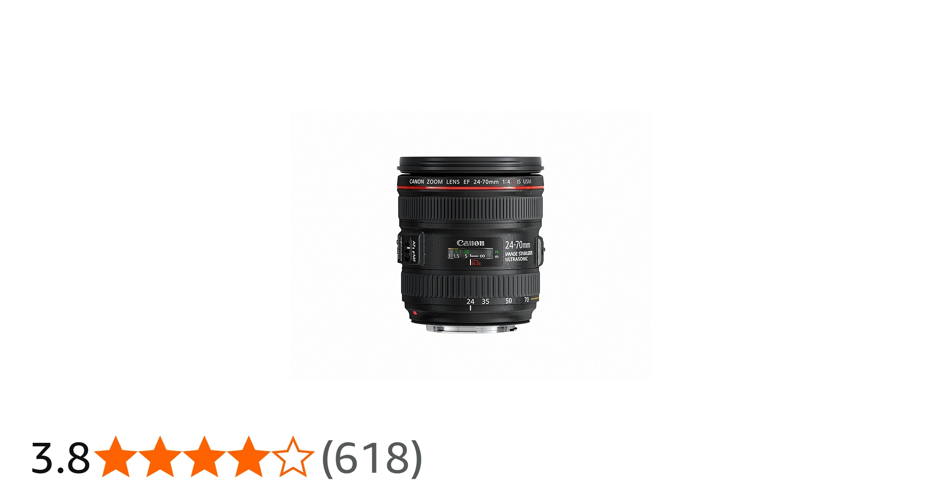 Canon EF 24-70mm f/4.0L is USM Standard Zoom Lens : CANON: Amazon