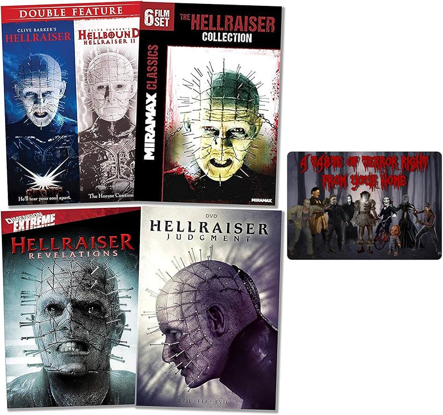 Amazon.com: Hellraiser Complete 10 Movie Series DVD Set