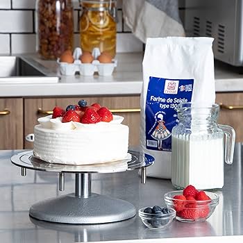 Amazon｜遠藤商事 業務用 デコ回転台 30cm 本体18-8ステンレス 土台