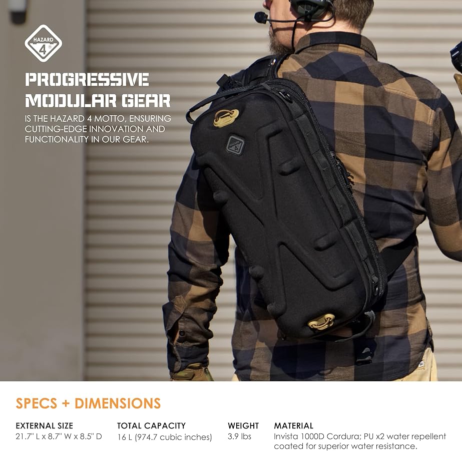 Amazon.co.jp: HAZARD4 一眼レフカメラ用 スリングカメラバッグ Plan-B