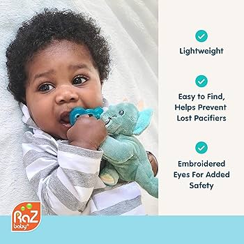 Amazon.com : RaZbaby RaZbuddy JollyPop Pacifier Holder w