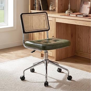 Amazon.com: Zesthouse Mid Century Home Office Chair, Armless Desk