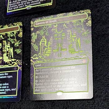 Amazon.co.jp: 魂の洞窟 MTG ネオンインク Foil 黄色 3枚セット