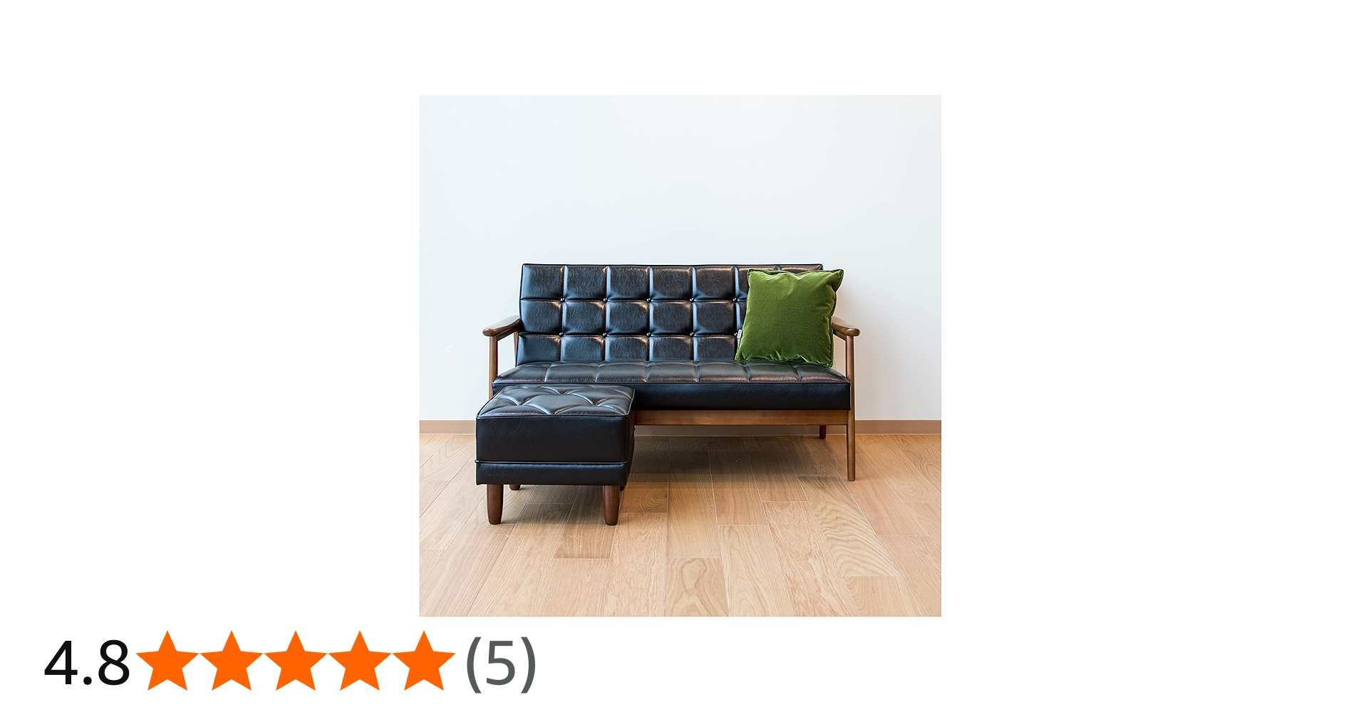 Amazon.co.jp: カリモク60 Kチェア 2シーター スタンダードブラック