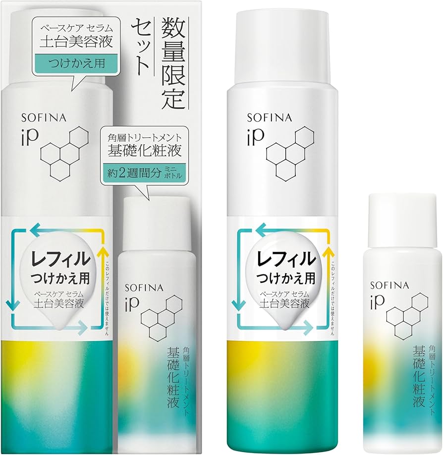 Amazon.co.jp: SOFINA iP ソフィーナ iP 土台美容液 レフィル + 化粧液