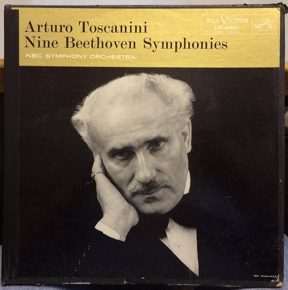 Amazon.com: Arturo Toscanini Beethoven The Nine 9 Symphonies vinyl