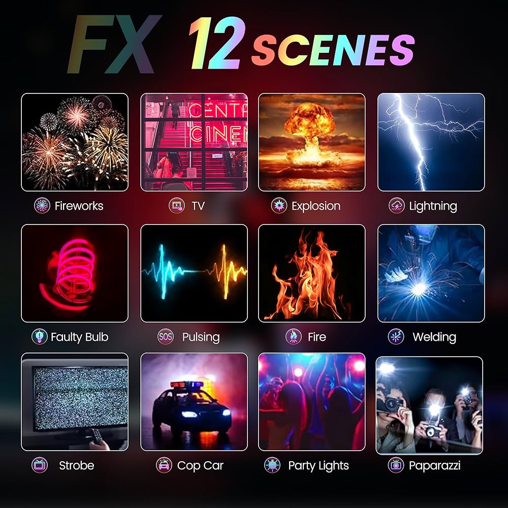 Amazon | Amaran Pano 60c Kit 60W RGBフラットパネル撮影ライト RGBWW