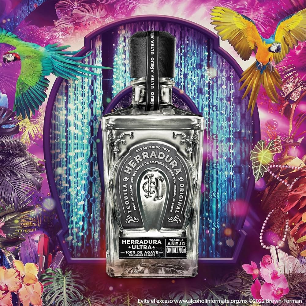 Herradura Tequila Ultra, 100% Agave, 700 ml : Amazon.es