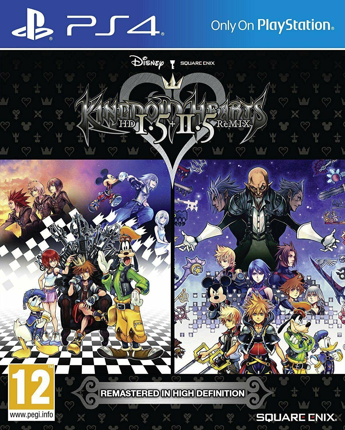 Amazon.co.jp: Kingdom Hearts HD 1.5 and 2.5 Remix PS4 – Imported