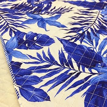 Amazon | キルティング生地 ハワイアン トロピカルリーフ グリーン
