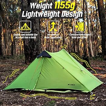 Amazon.co.jp: 3F UL GEAR Lanshan 2人用テント ハイキング 超軽量