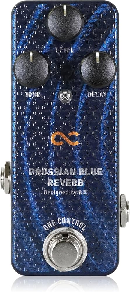 Amazon | One Control PRUSSIAN BLUE REVERB リバーブ ギター
