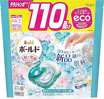 Amazon.co.jp: Bold ボールド 洗濯洗剤 ジェルボール 4in1 フレッシュ