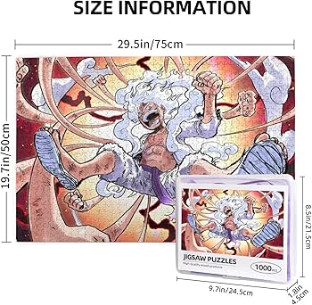 Amazon.co.jp: 1000ピース ジグソーパズル ワンピース ルフィ One