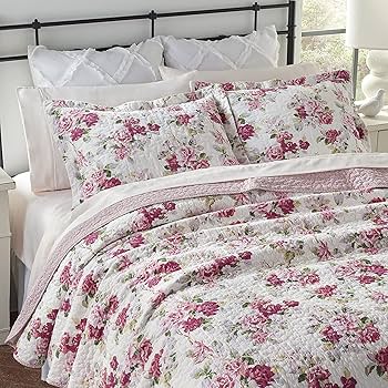 Amazon｜ローラアシュレイ ベッドカバーセット (シングル・173cm×224cm