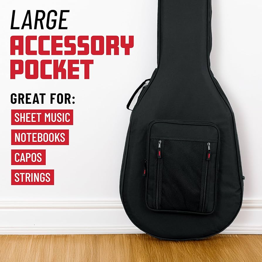 Amazon.com: Gator Cases Lightweight Polyfoam Guitar Case For Jumbo