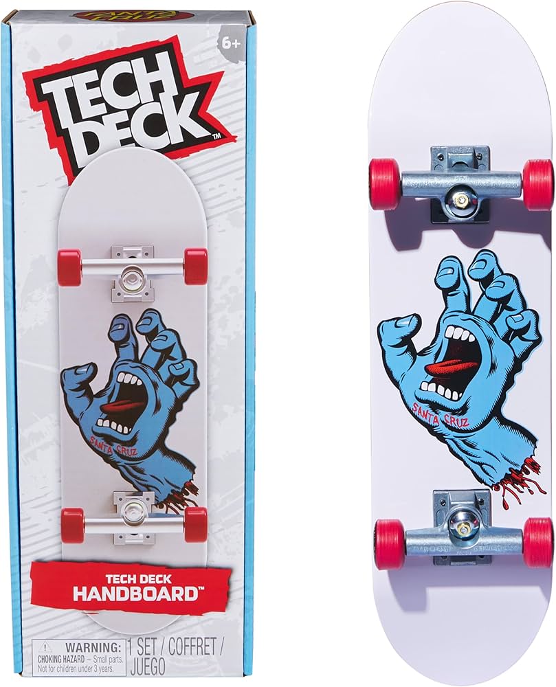 Amazon | Tech Deck、Santa Cruzハンドボード;本物のミニスケート
