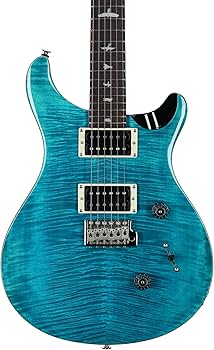 Amazon.com: PRS SE Custom 24 Exclusive with Gig Bag, Blue Matteo