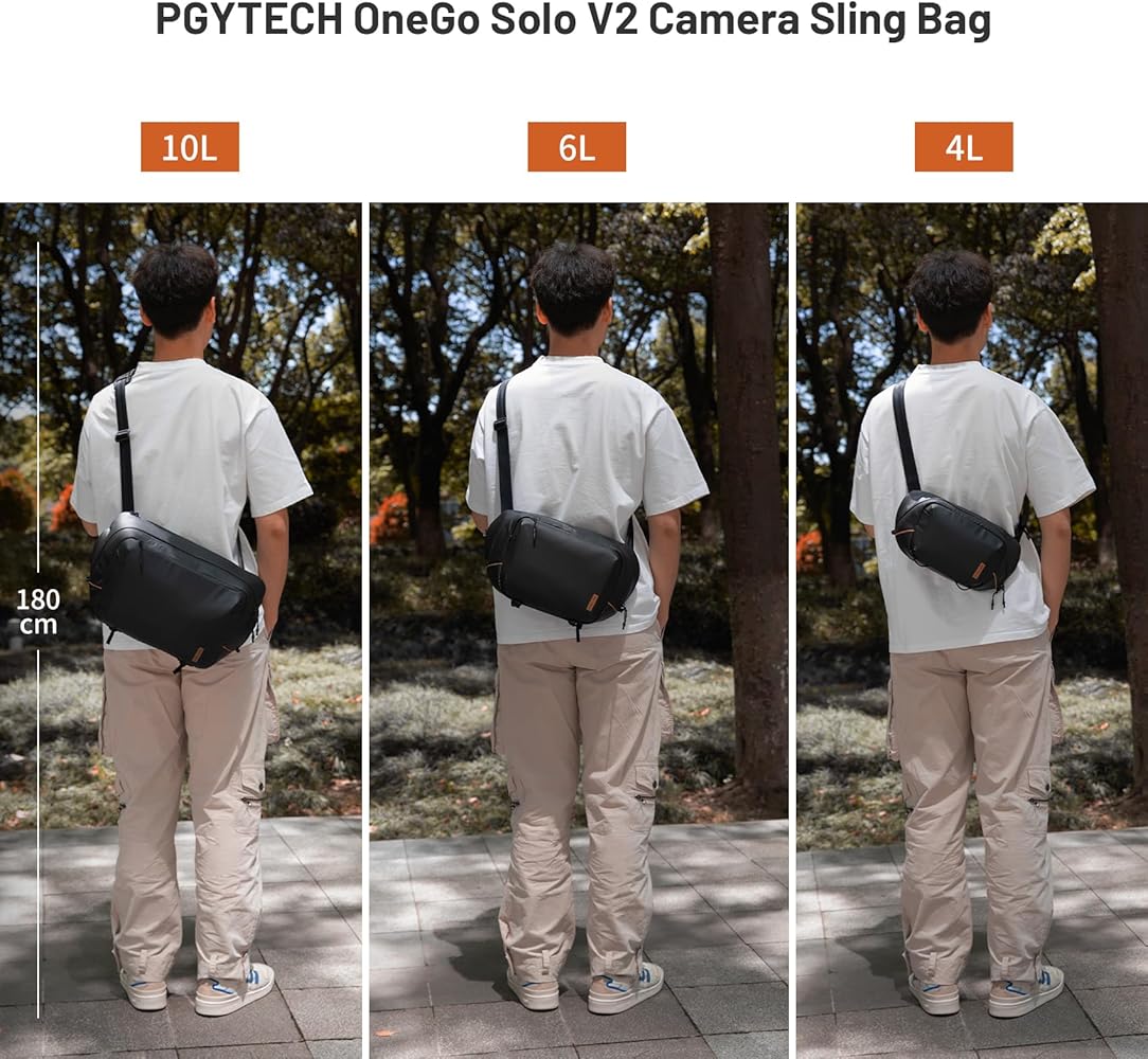 Amazon.com : PGYTECH OneGo Solo V2 10LCamera Sling Bag+Tech