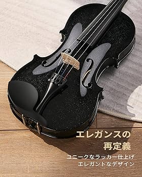 Amazon | Eastar バイオリン ヴァイオリン 4/4 単板 ソリッド