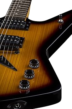 Amazon.com: Dean ZX Electric Guitar, Trans Brazilia : Musical
