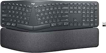 Amazon | Logitech Ergo K860 Wireless Ergonomic Keyboard with Wrist