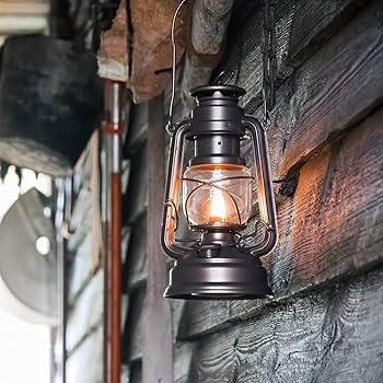 Feuerhand 276 Outdoor Hurricane Oil Lantern - German-Made Since