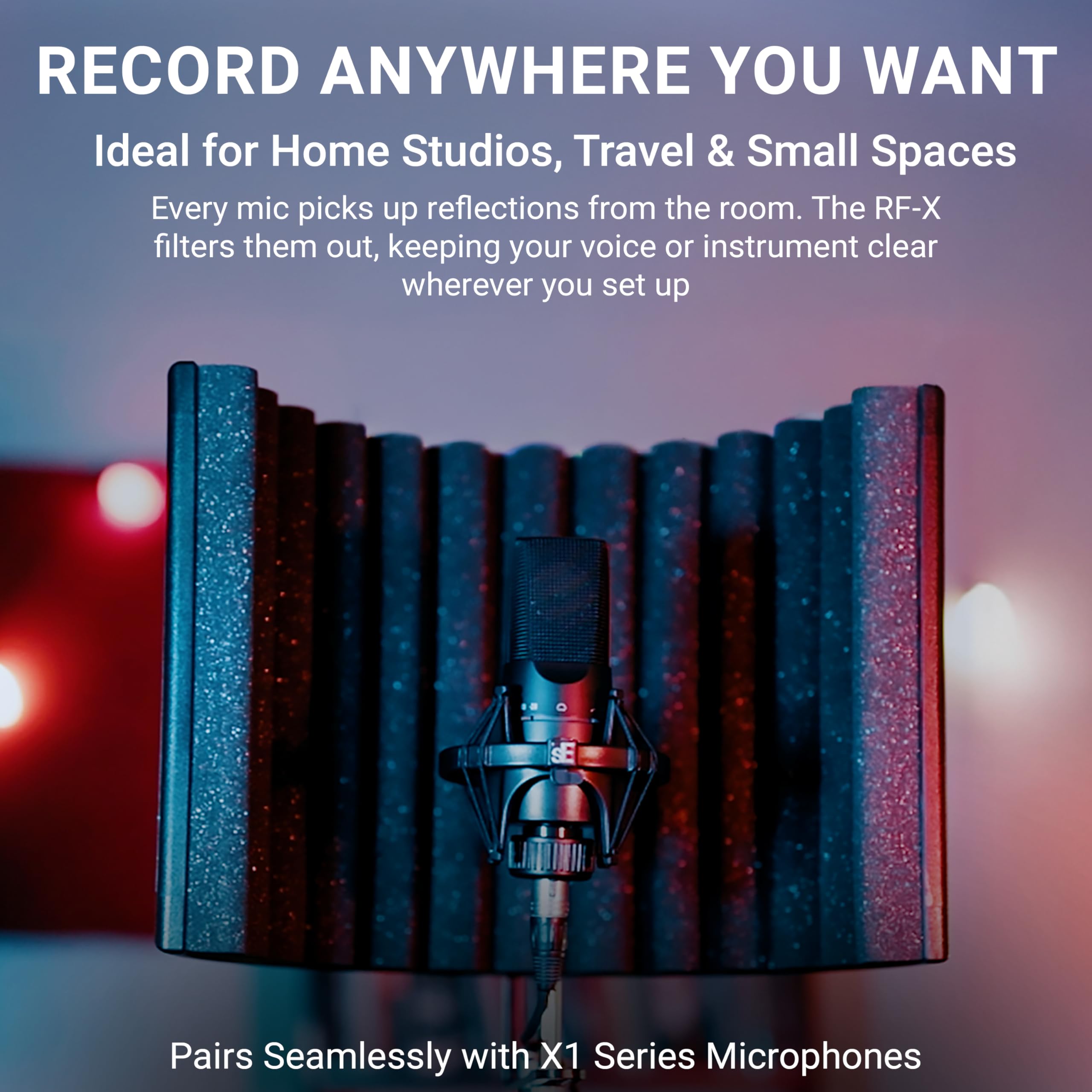 Amazon.com: sE Electronics RF-X Reflexion Filter - Portable