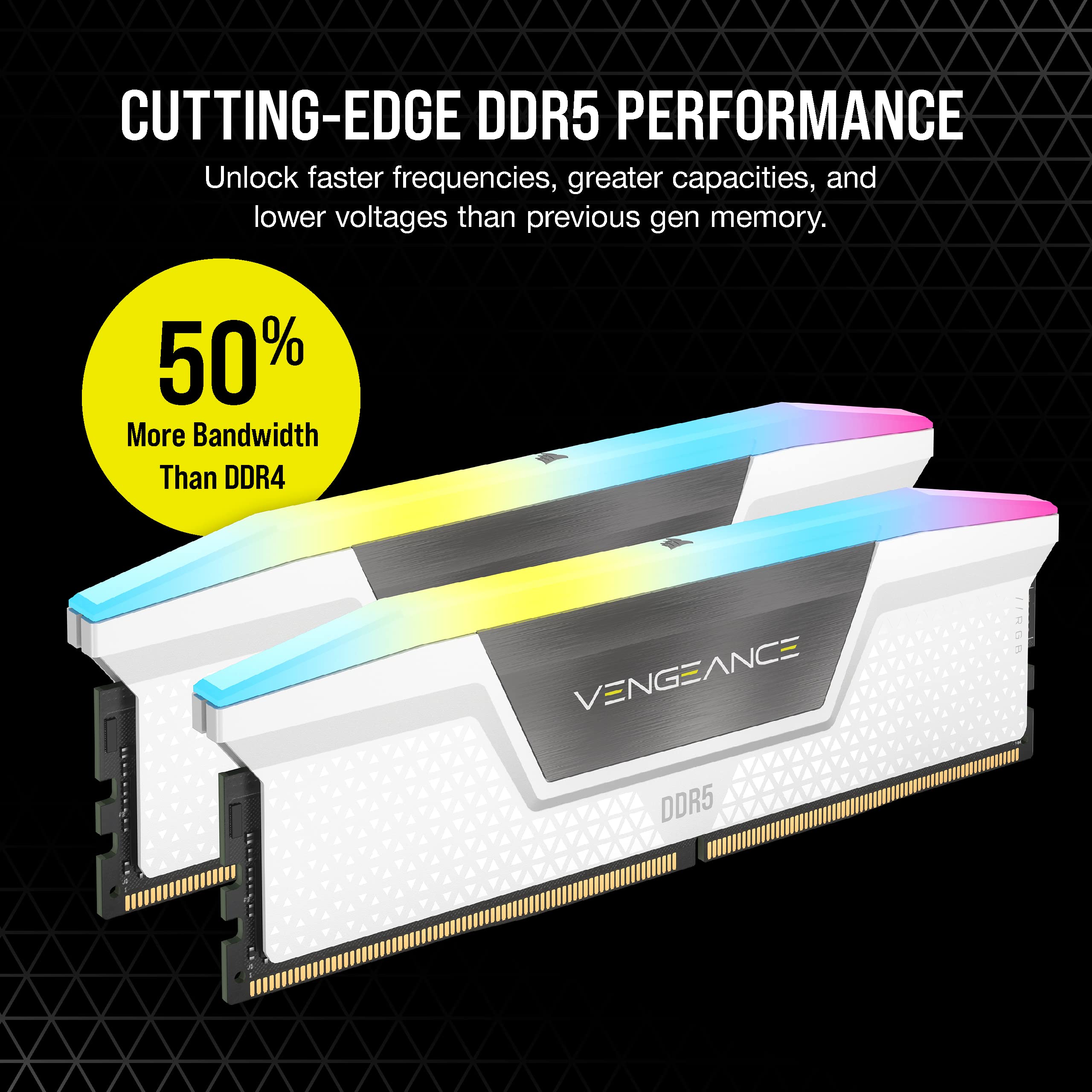 Amazon | CORSAIR DDR5-6200MHz デスクトップPC用メモリ VENGEANCE RGB