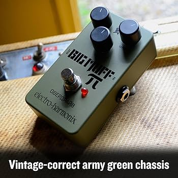 Amazon.com: Electro-Harmonix Green Russian Big Muff Pi Fuzz Pedal