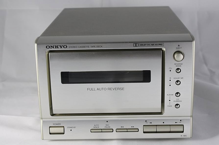 Amazon.co.jp: ONKYO K-185-S Cassette Deck : Electronics