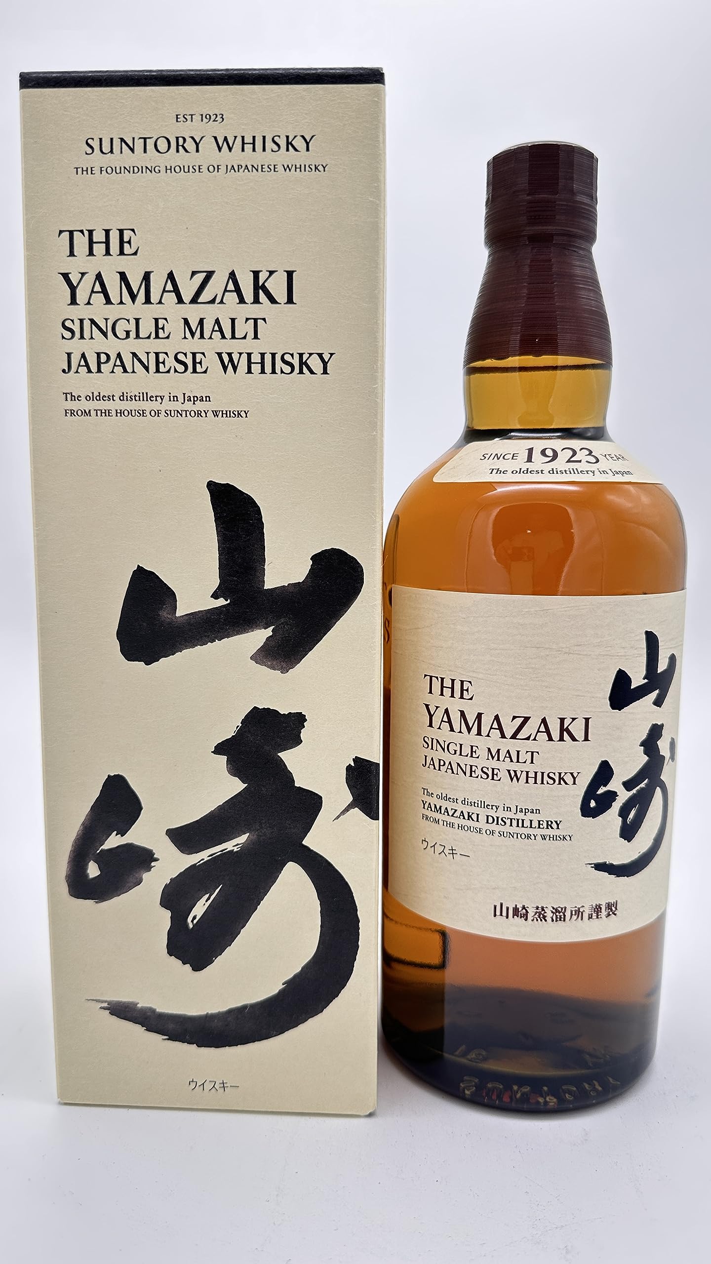 Amazon.co.jp: 山崎 シングルモルト ジャパニーズ ウイスキー43% 700ml