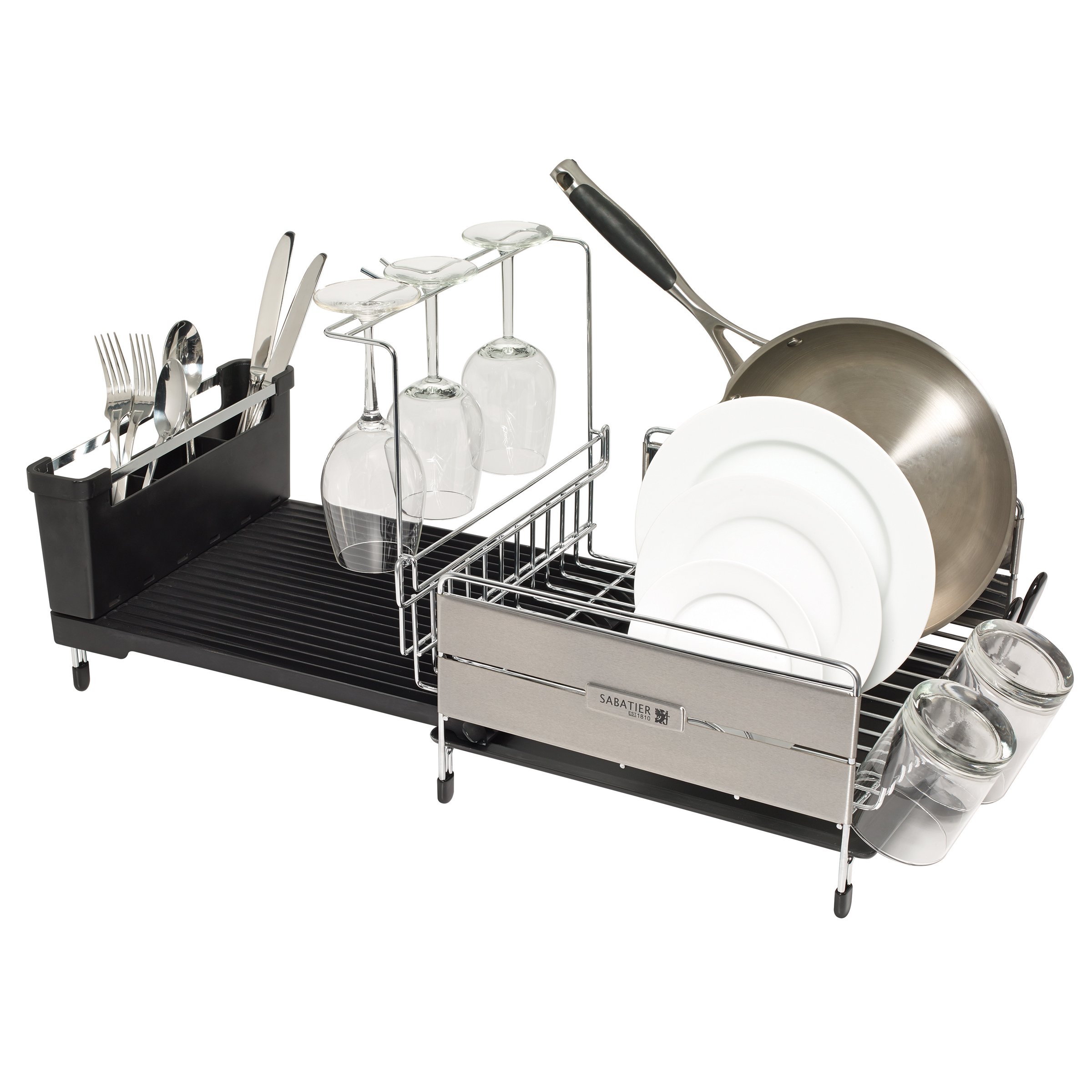Amazon｜Sabatier Expandable Compact Dishrack｜水切りラック