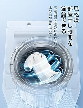 Amazon | COMFEE' 洗濯機 6kg 一人暮らし 1-3人用 全自動洗濯機