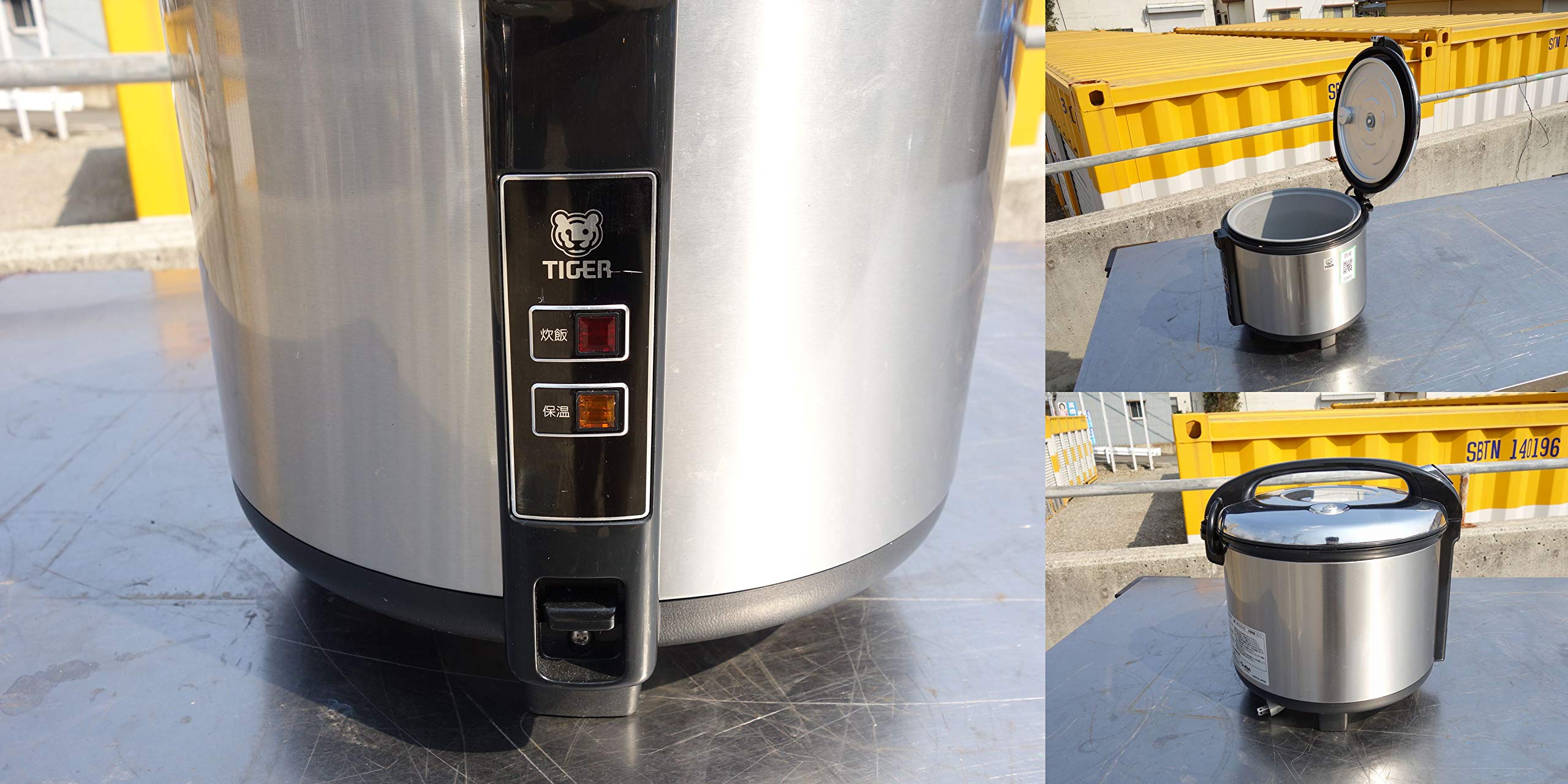 Amazon | タイガー 炊飯器 一升 5合 ステンレス 炊きたて 炊飯 ジャー