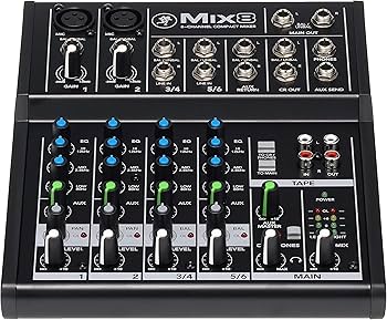 Amazon | MACKIE マッキー 超コンパクトアナログミキサー MIX8 国内
