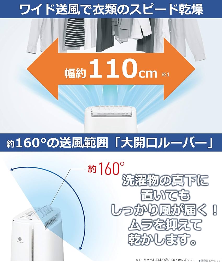 Amazon | パナソニック 衣類乾燥除湿機 ナノイー搭載 デシカント方式