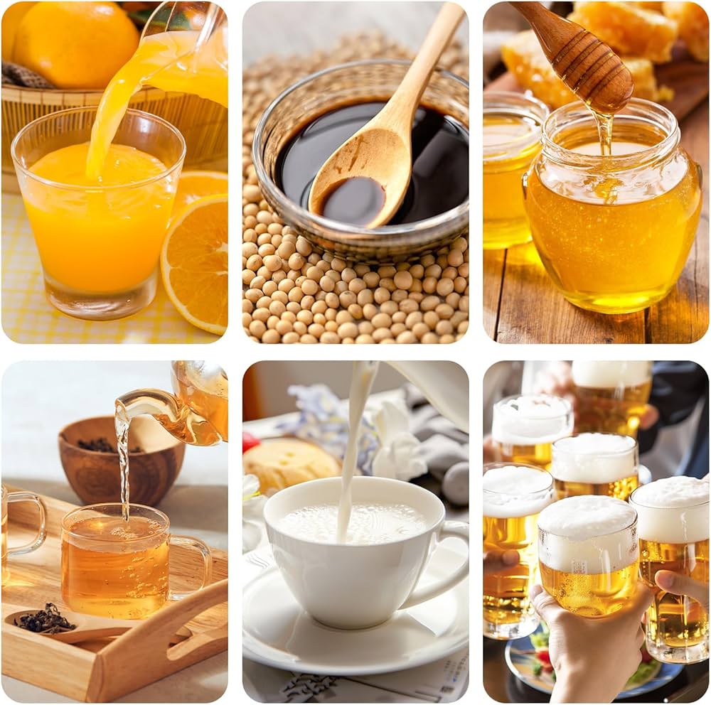 Amazon.co.jp: スイングトップガラスボトル2個パック、圧力安全