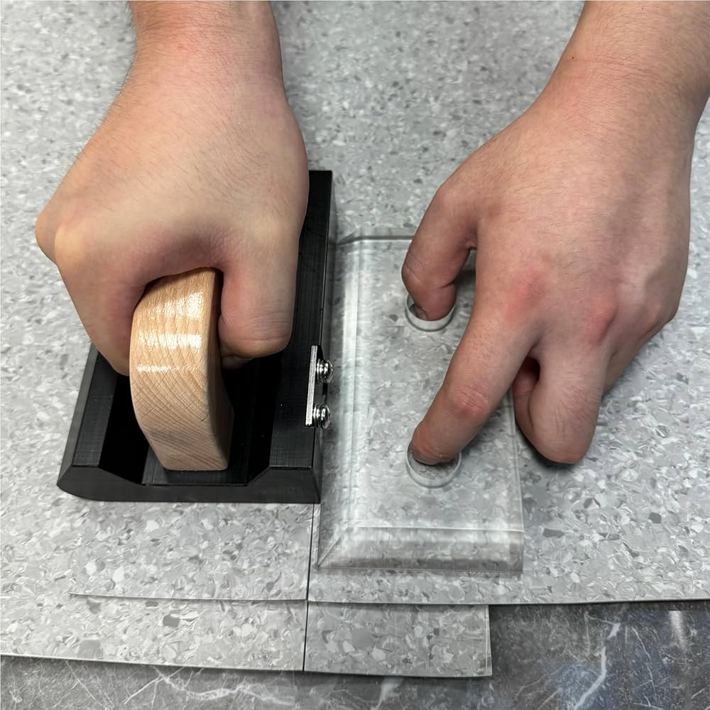 Amazon.co.jp: 幅定規 床 巾定規 緩衝床カッター 定規 クッション