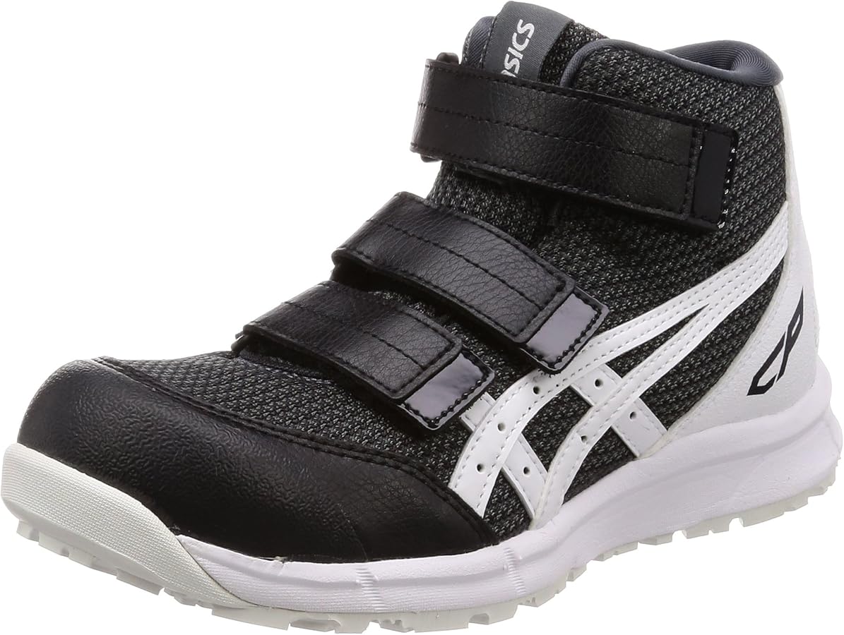 ASICS CP203 ハイカット安全靴 ブラック⁄ホワイト 25センチ