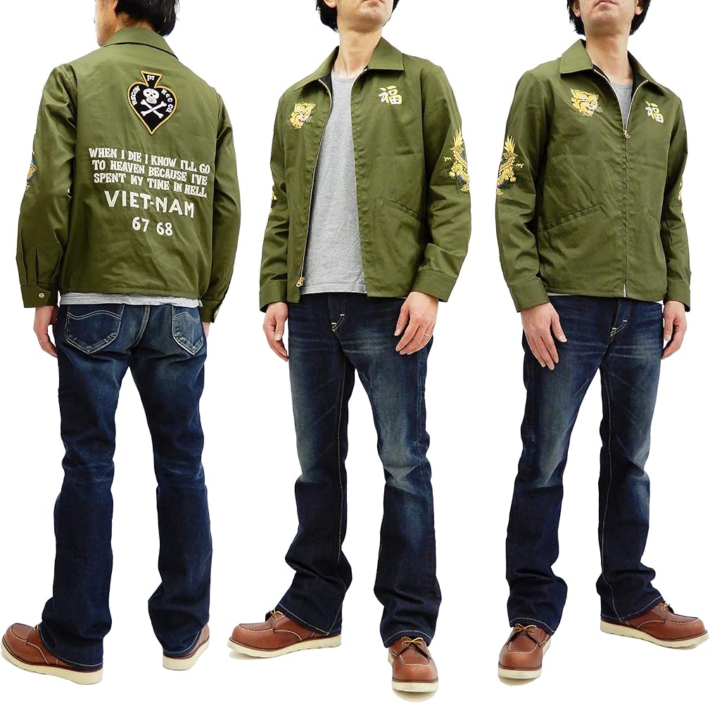 Amazon | [テーラー東洋] TT14343 コットン ベトナムジャケット メンズ