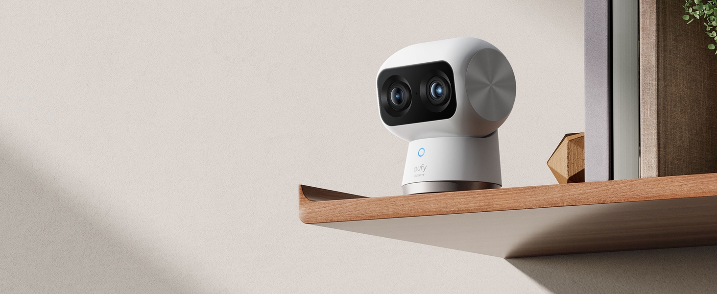 Amazon.com : eufy Security 4K UHD Indoor Cam S350, Dual Cameras, 8