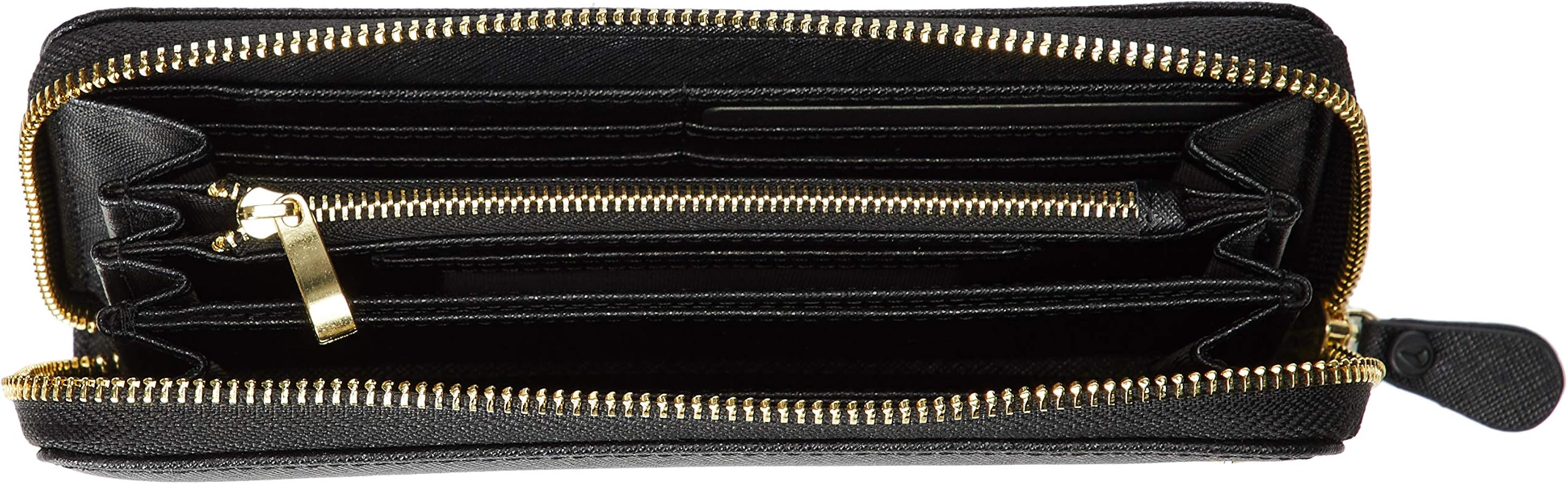 Amazon | [ニクソン] 財布 MOOR II WALLET Black/Gold | NIXON