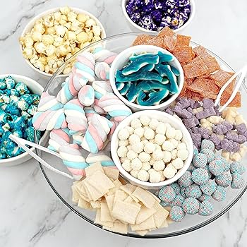 Amazon.com : The Hampton Candy Company Blue & White Marshmallow