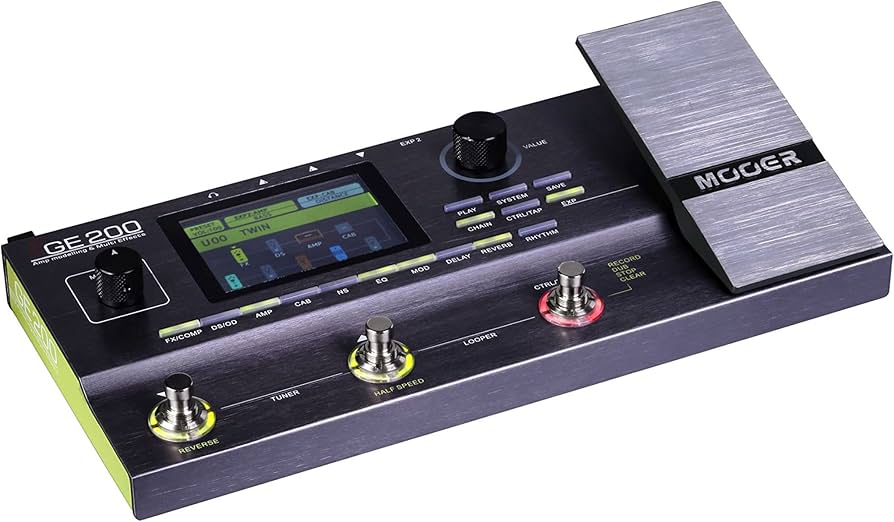 Amazon.com: Mooer Multi-FX (GE200) : Musical Instruments