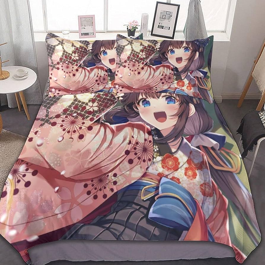 Amazon｜布団カバー シングル・3点セット りゅうおうのおしごと 雛鶴