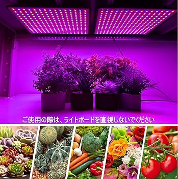 Amazon.co.jp: GREENSINDOOR 植物育成ライト led 育成用ライト 400W