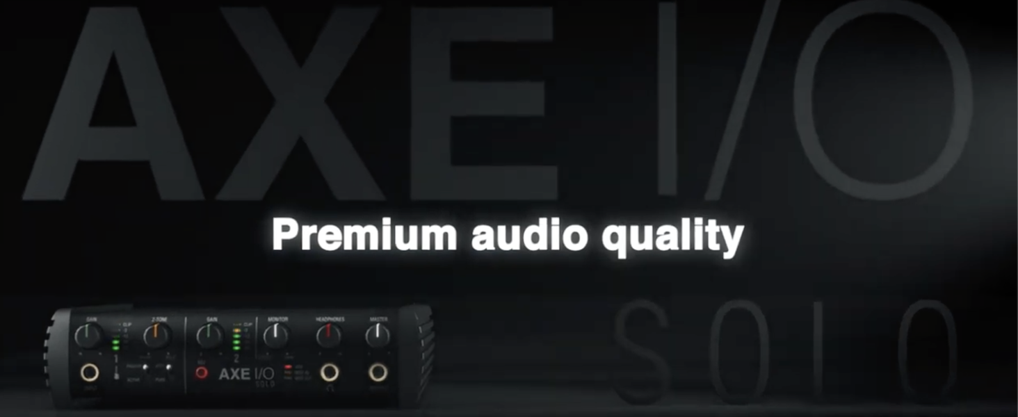 Amazon.com: IK Multimedia AXE I/O SOLO premium 2-in 3-out 24-bit