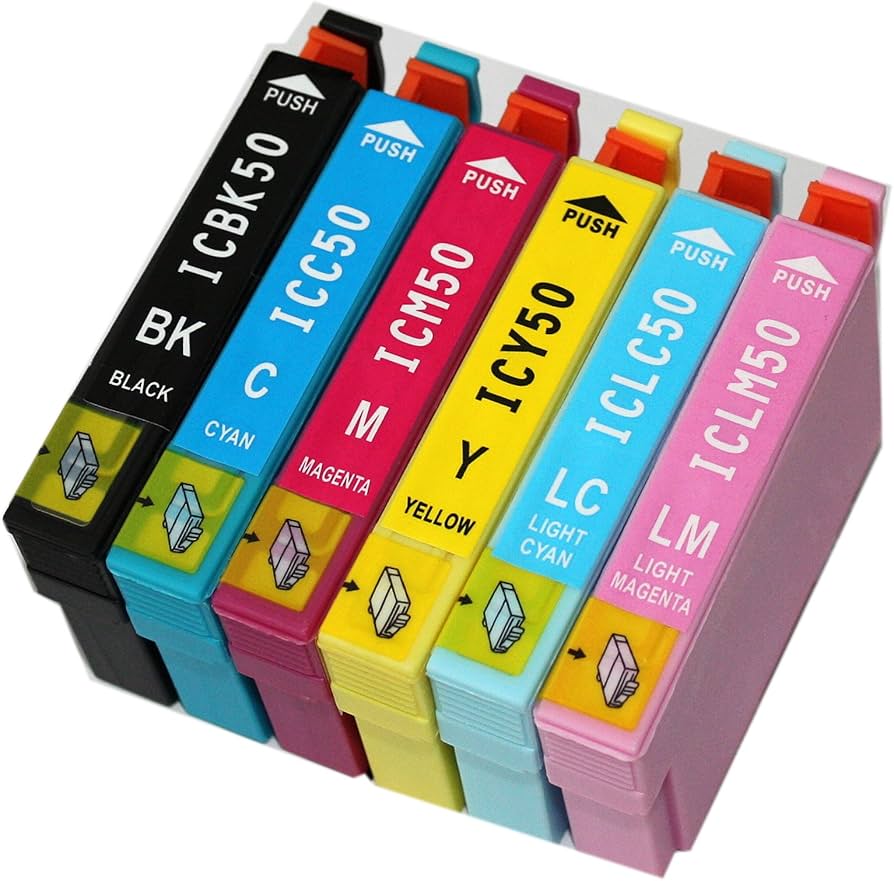 Amazon.co.jp: インク王国 EPSON EP-802A 対応 プリンター インクIC50